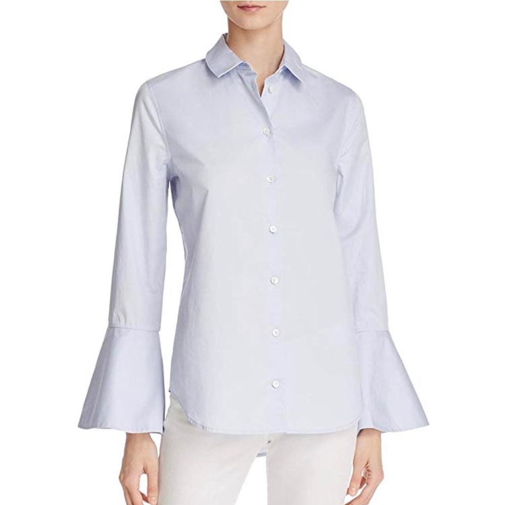 NWOT Equipment Bell Sleeve Button-Down Top
